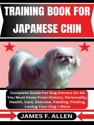 cover image of TRAINING BOOK FOR JAPANESE CHIN